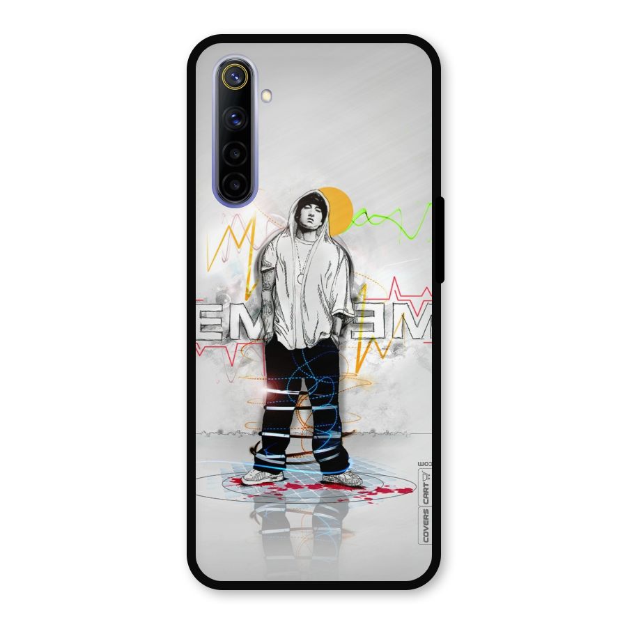 Rap King Eminem Metal Back Case for Realme 6i