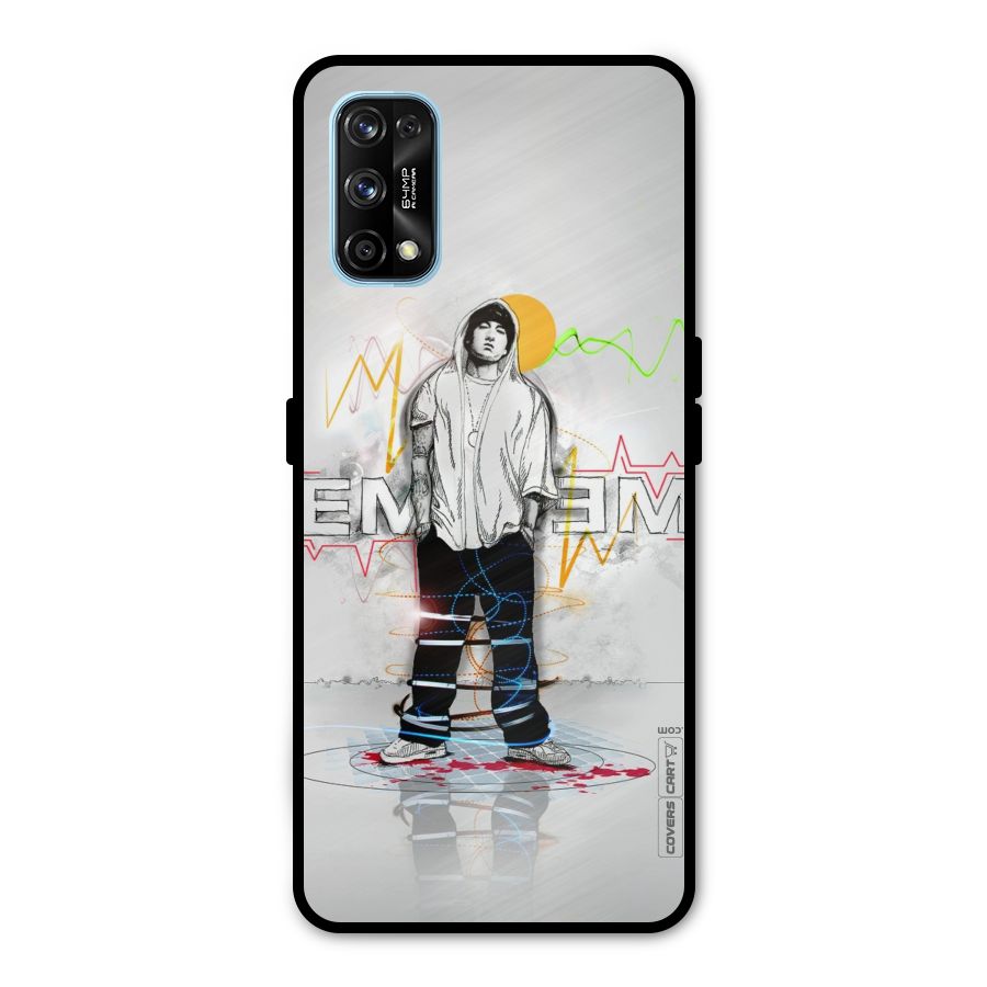 Rap King Eminem Metal Back Case for Realme 7 Pro