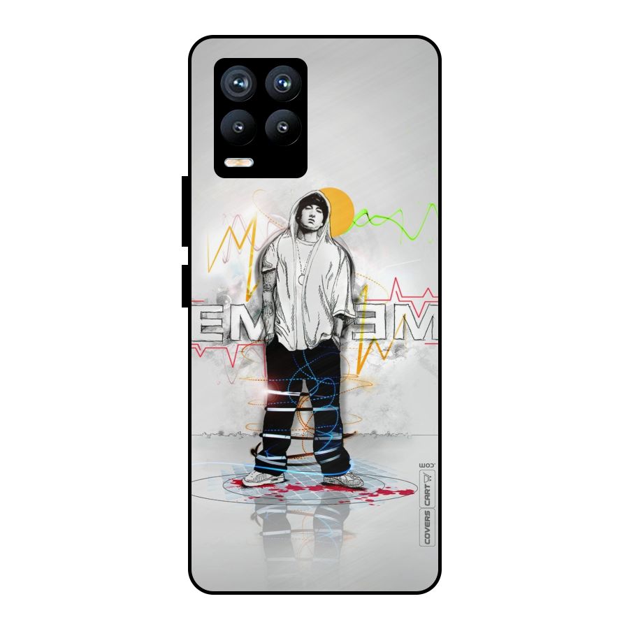 Rap King Eminem Metal Back Case for Realme 8 Pro