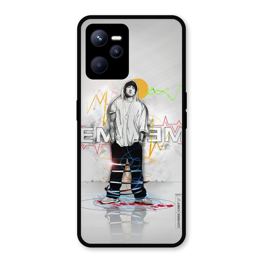 Rap King Eminem Metal Back Case for Realme C35