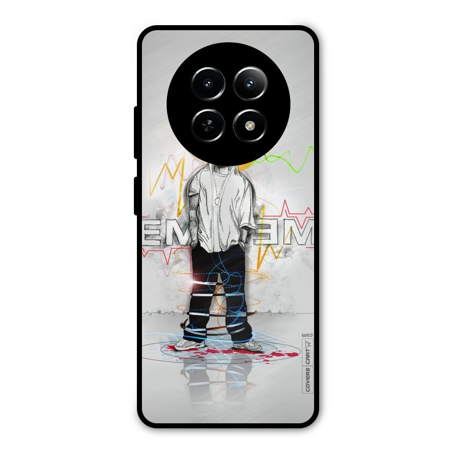 Rap King Eminem Metal Back Case for Realme Narzo 70x 5G