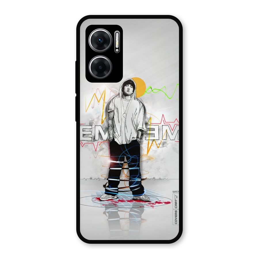 Rap King Eminem Metal Back Case for Redmi 11 Prime 5G