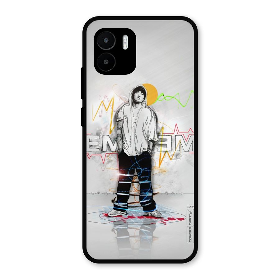 Rap King Eminem Metal Back Case for Redmi A2