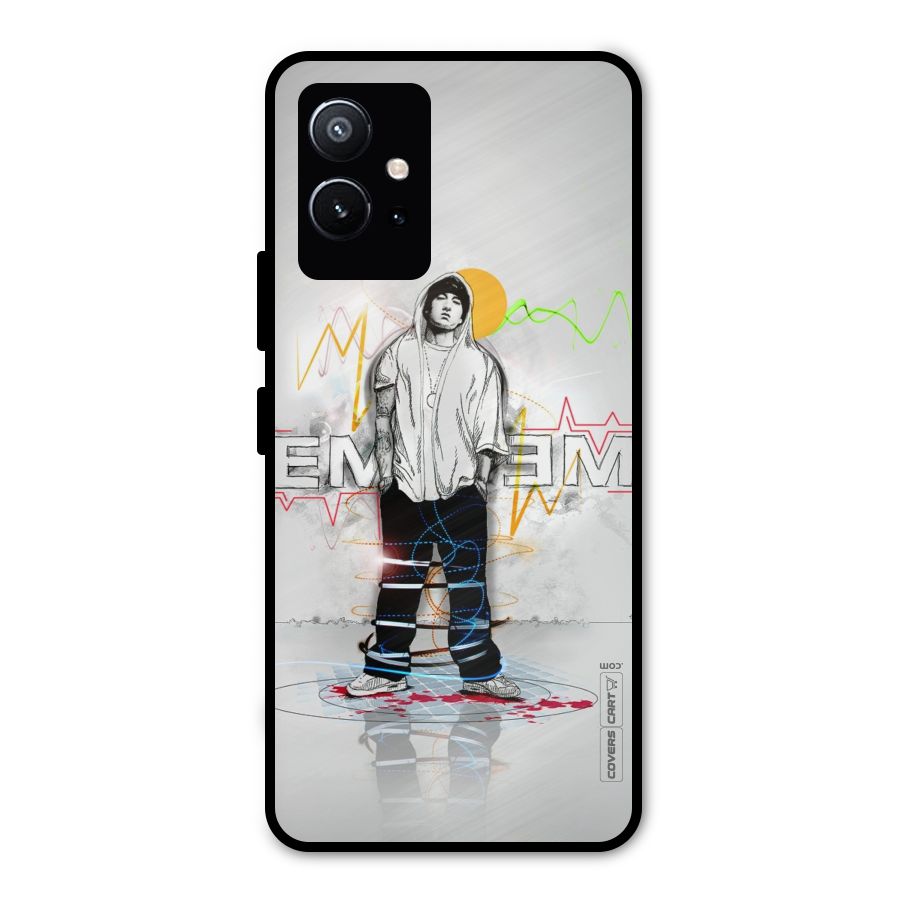 Rap King Eminem Metal Back Case for Vivo T1 5G