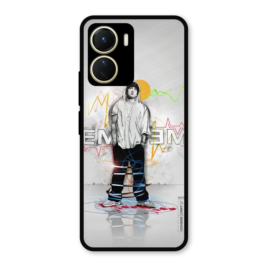 Rap King Eminem Metal Back Case for Vivo T2x