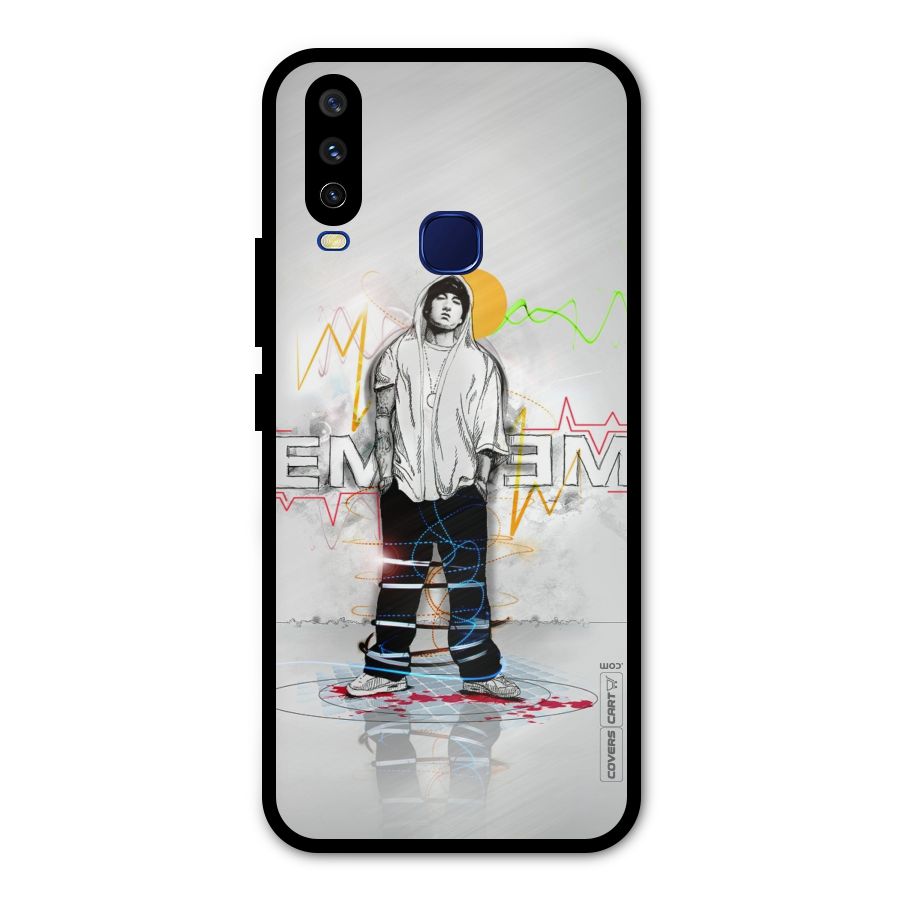 Rap King Eminem Metal Back Case for Vivo V17