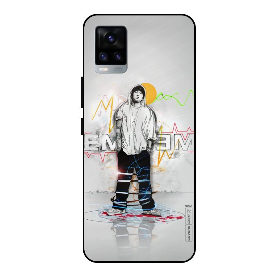 Rap King Eminem Metal Back Case for Vivo V20 2021