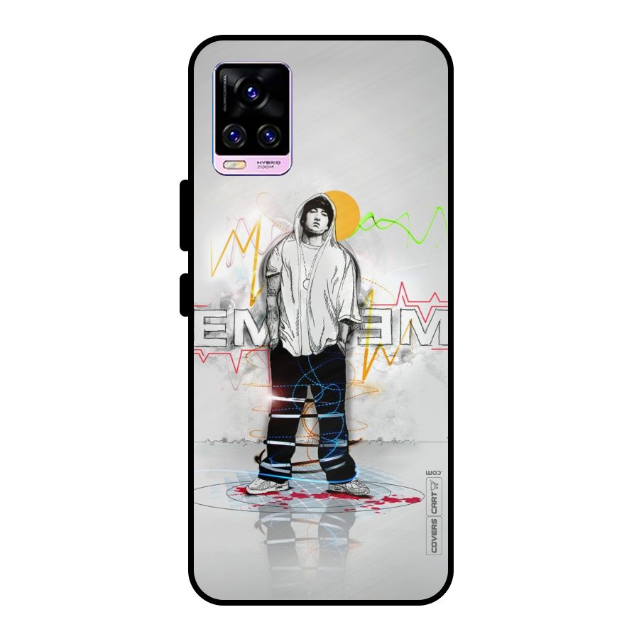Rap King Eminem Metal Back Case for Vivo V20 Pro