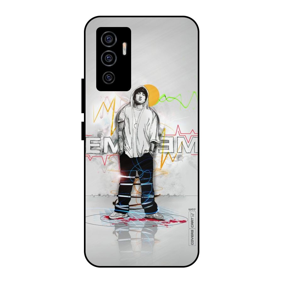 Rap King Eminem Metal Back Case for Vivo V23e
