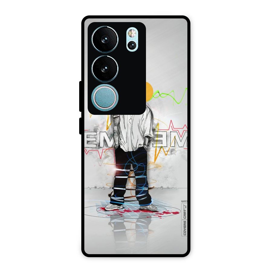 Rap King Eminem Metal Back Case for Vivo V29
