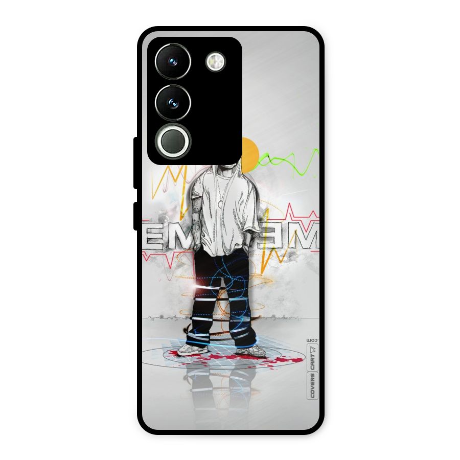 Rap King Eminem Metal Back Case for Vivo Y200