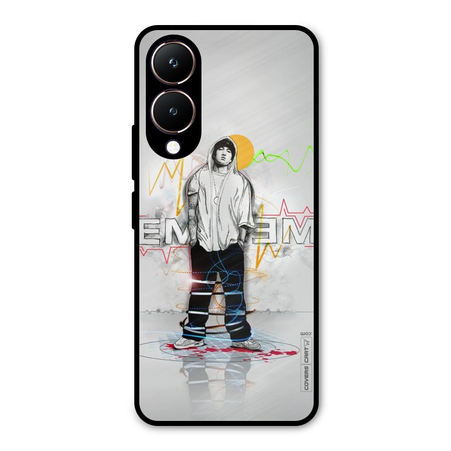 Rap King Eminem Metal Back Case for Vivo Y28