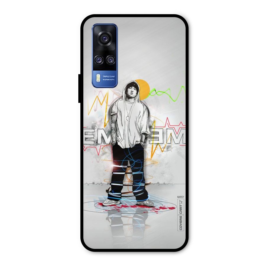 Rap King Eminem Metal Back Case for Vivo Y31