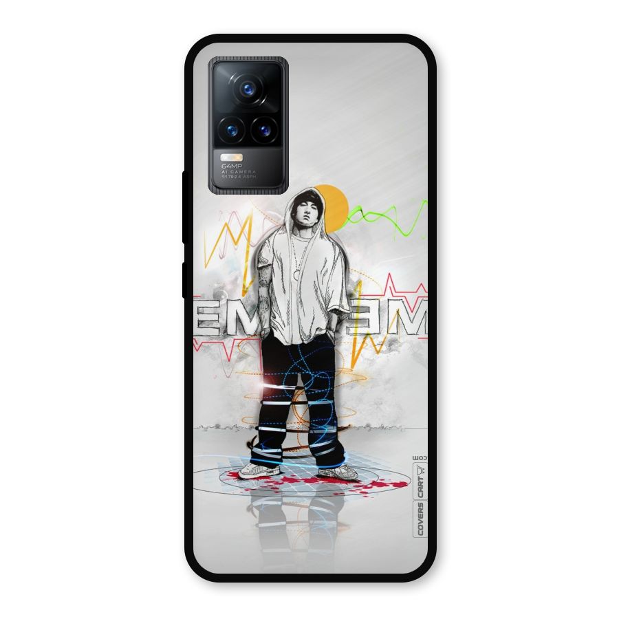 Rap King Eminem Metal Back Case for Vivo Y73