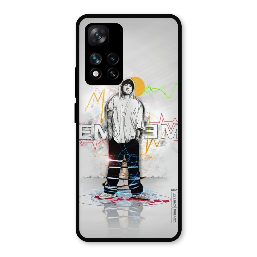 Rap King Eminem Metal Back Case for Xiaomi 11i 5G