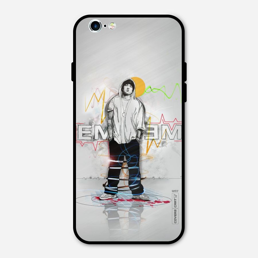 Rap King Eminem Metal Back Case for iPhone 6 6s