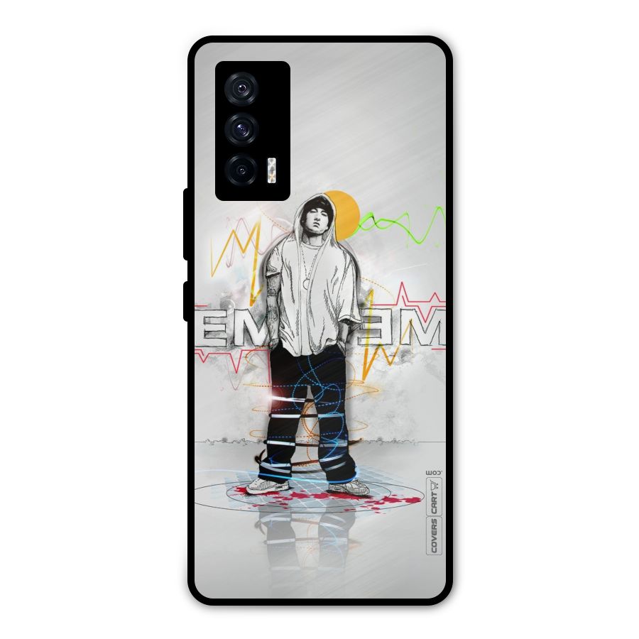 Rap King Eminem Metal Back Case for iQOO 7 5G
