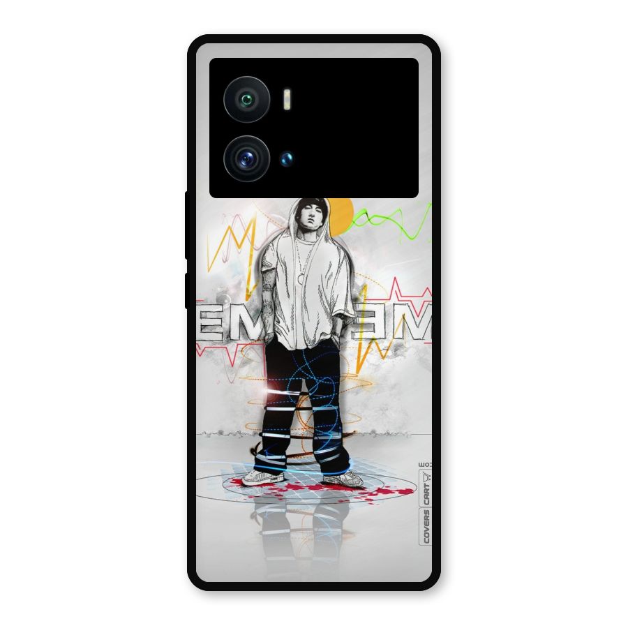 Rap King Eminem Metal Back Case for iQOO 9 Pro