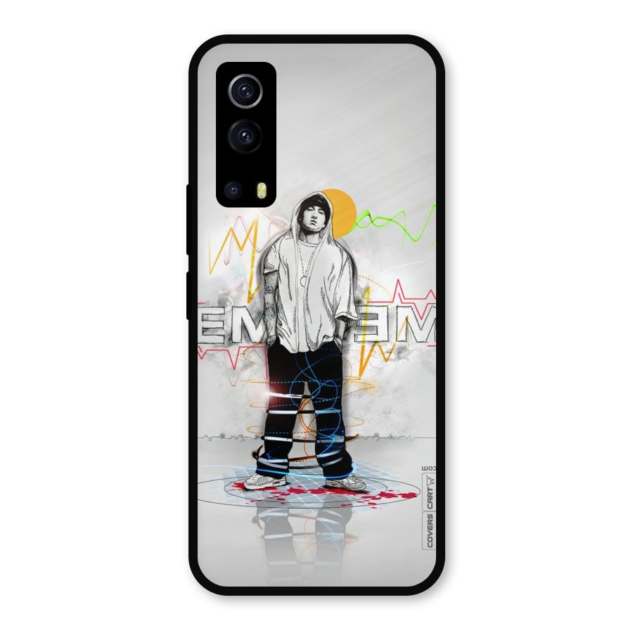 Rap King Eminem Metal Back Case for iQOO Z3
