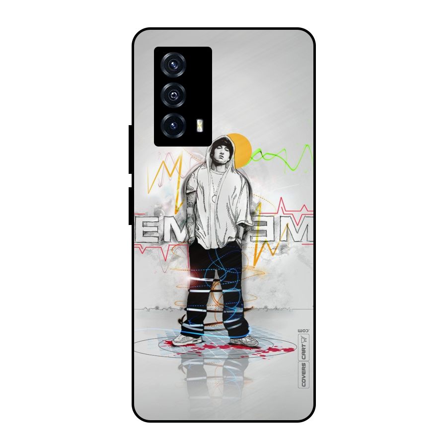 Rap King Eminem Metal Back Case for iQOO Z5