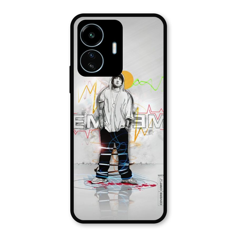 Rap King Eminem Metal Back Case for vivo iQOO Z6 Lite 5G