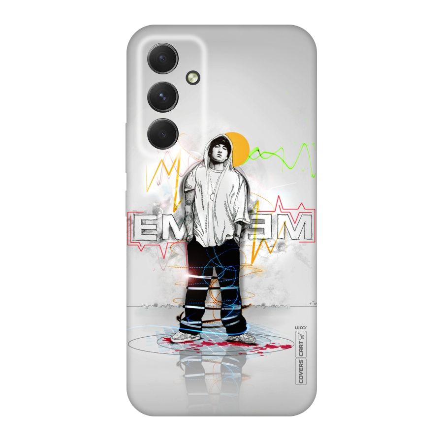Rap King Eminem Original Polycarbonate Back Case for Galaxy A54