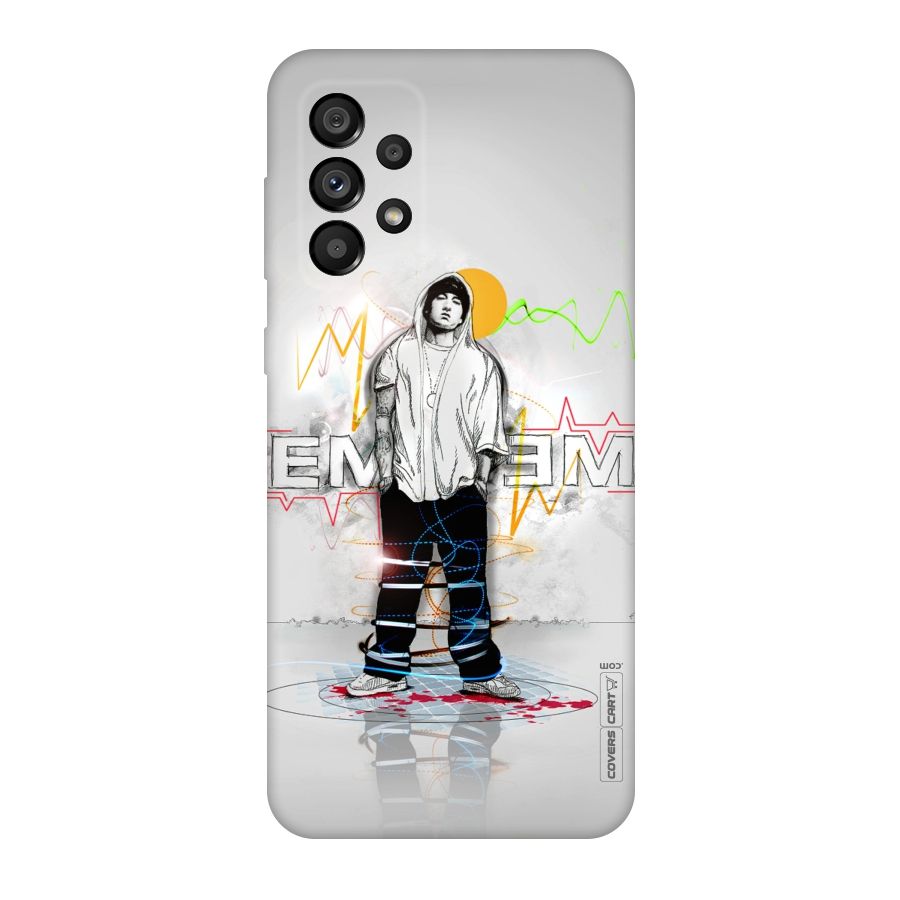 Rap King Eminem Original Polycarbonate Back Case for Galaxy A73 5G