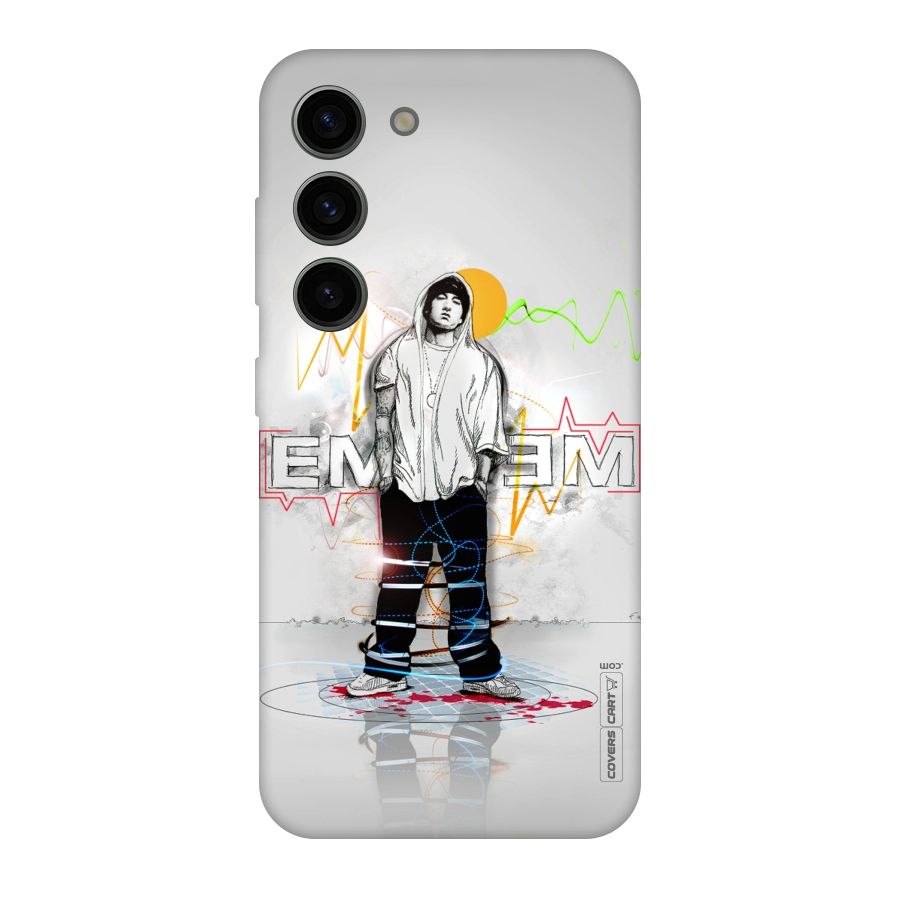 Rap King Eminem Original Polycarbonate Back Case for Galaxy S23