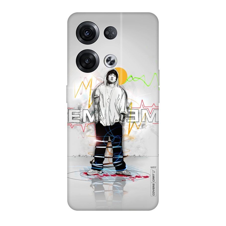 Rap King Eminem Original Polycarbonate Back Case for Oppo Reno8 Pro 5G
