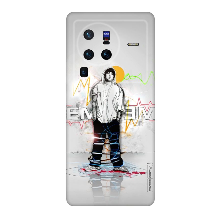 Rap King Eminem Original Polycarbonate Back Case for Vivo X80