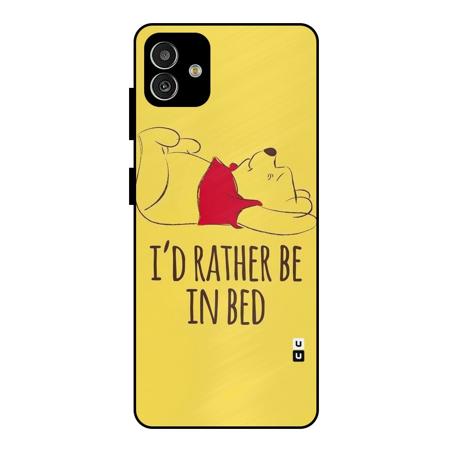 Rather Be In Bed Metal Back Case for Galaxy M13 5G