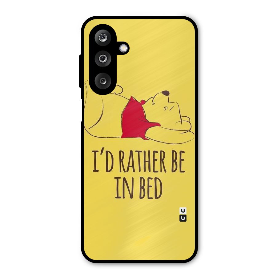 Rather Be In Bed Metal Back Case for Galaxy M36