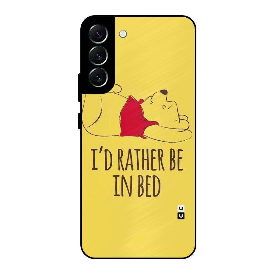Rather Be In Bed Metal Back Case for Galaxy S22 Plus 5G