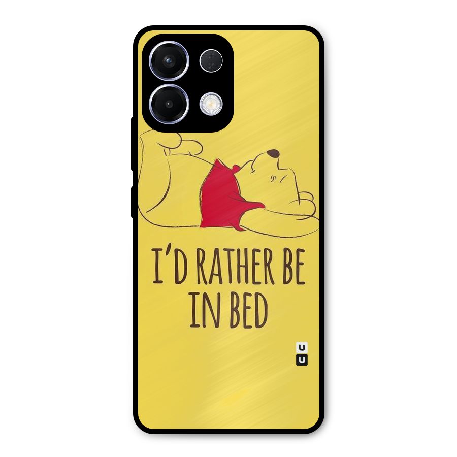 Rather Be In Bed Metal Back Case for Oppo K13