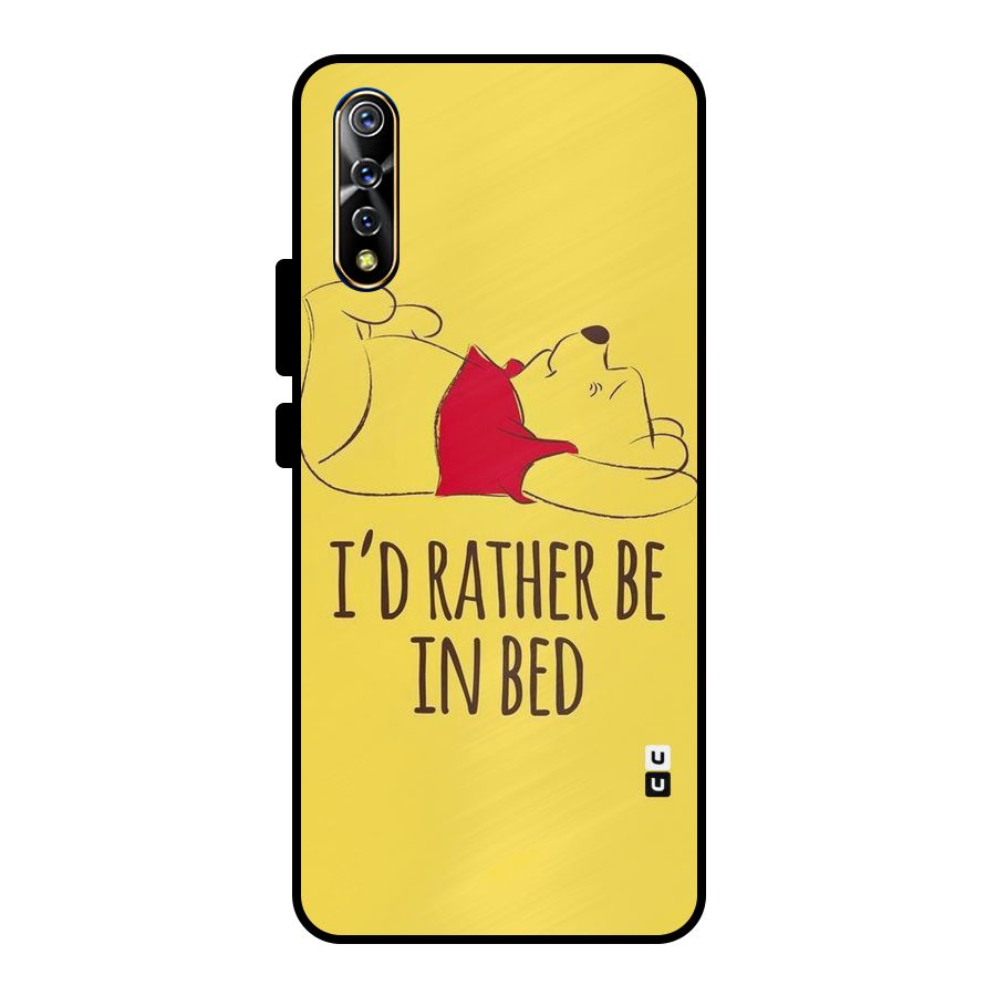 Rather Be In Bed Metal Back Case for Vivo S1
