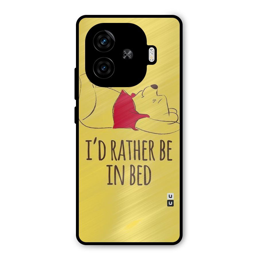 Rather Be In Bed Metal Back Case for iQOO Neo 10R