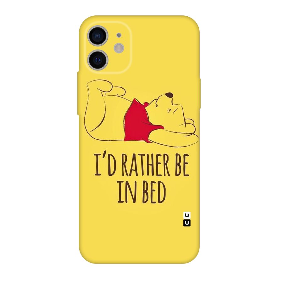 Rather Be In Bed Original Polycarbonate Back Case for iPhone 11