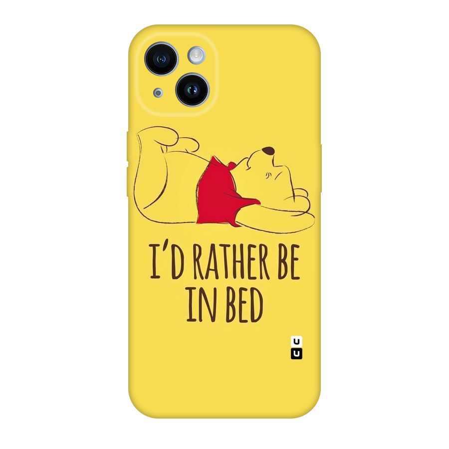Rather Be In Bed Original Polycarbonate Back Case for iPhone 14