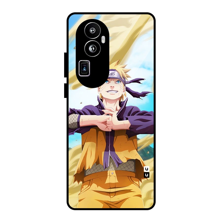 Ready Naruto Glass Back Case for Oppo Reno10 Pro Plus