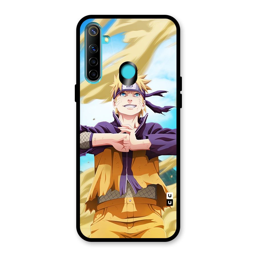 Ready Naruto Glass Back Case for Realme 5
