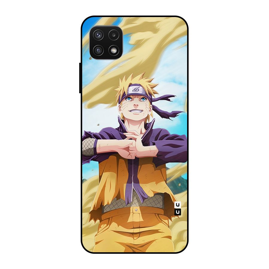 Ready Naruto Metal Back Case for Galaxy A22 5G