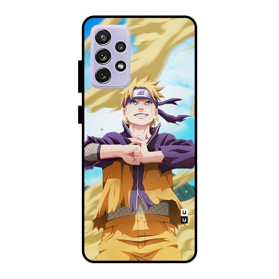 Ready Naruto Metal Back Case for Galaxy A72