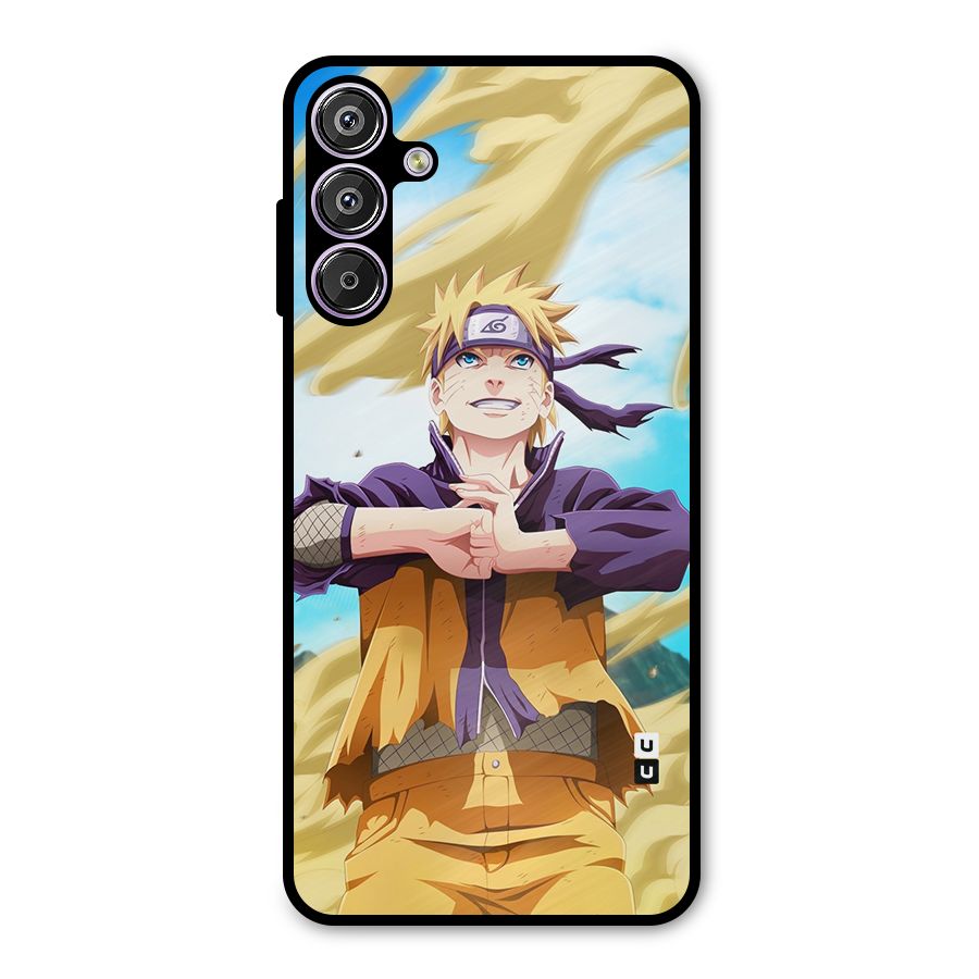 Ready Naruto Metal Back Case for Galaxy F15