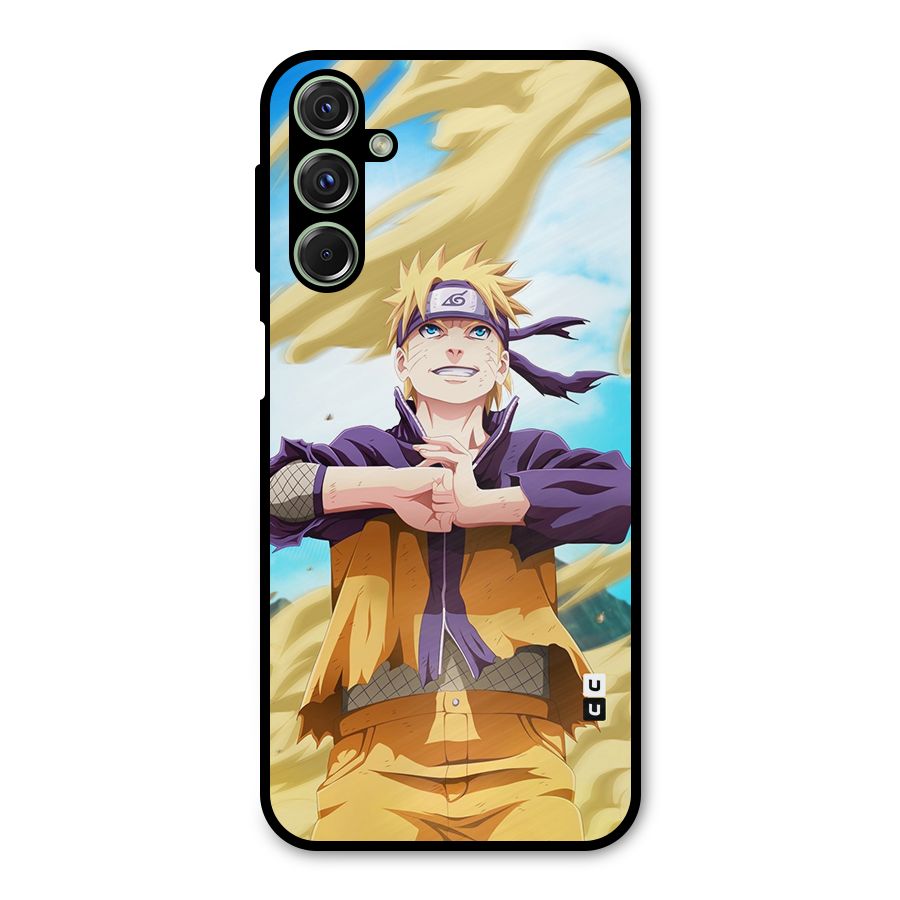 Ready Naruto Metal Back Case for Galaxy F34