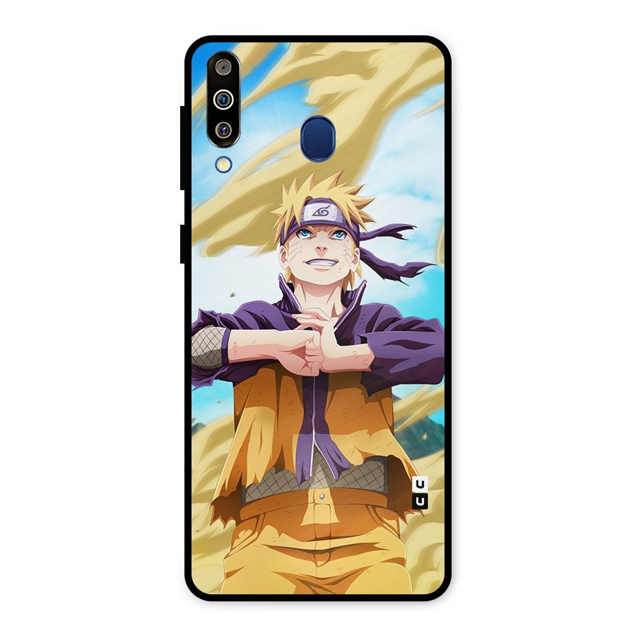 Ready Naruto Metal Back Case for Galaxy M30