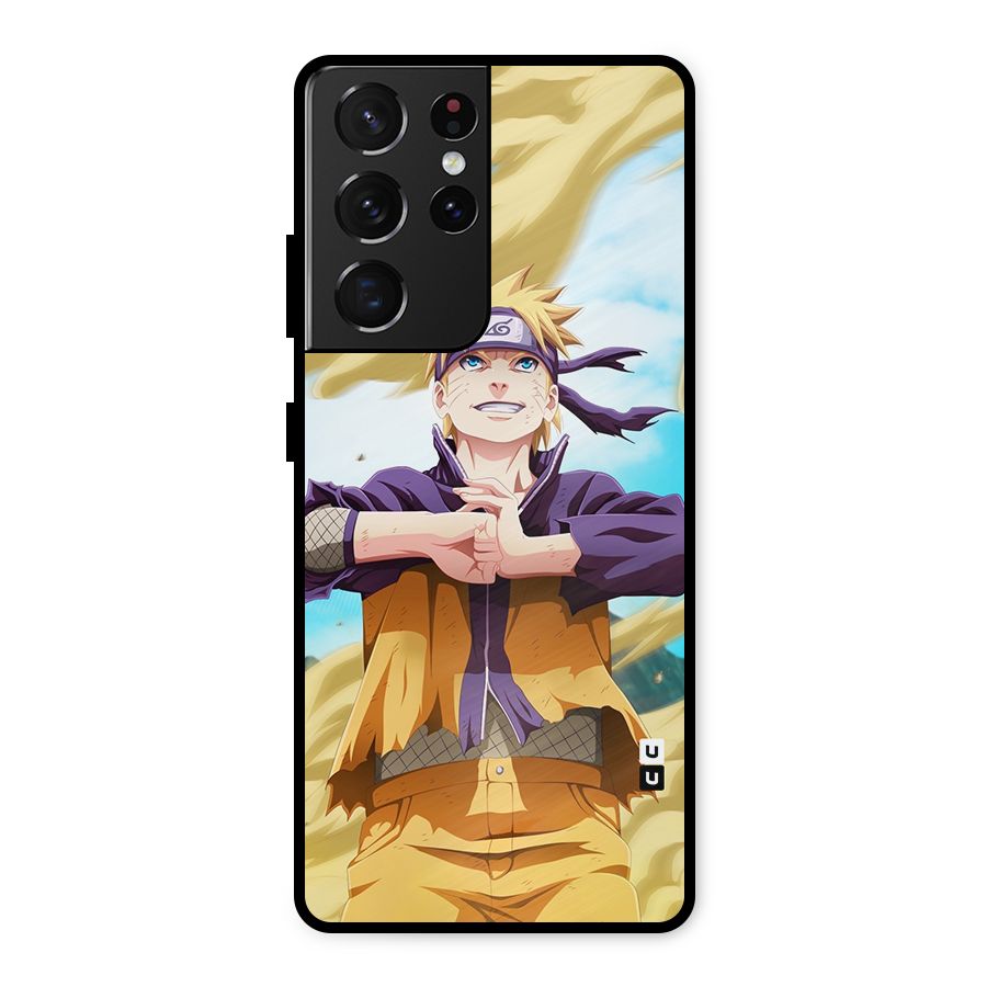 Ready Naruto Metal Back Case for Galaxy S21 Ultra 5G