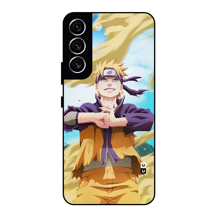Ready Naruto Metal Back Case for Galaxy S22 5G