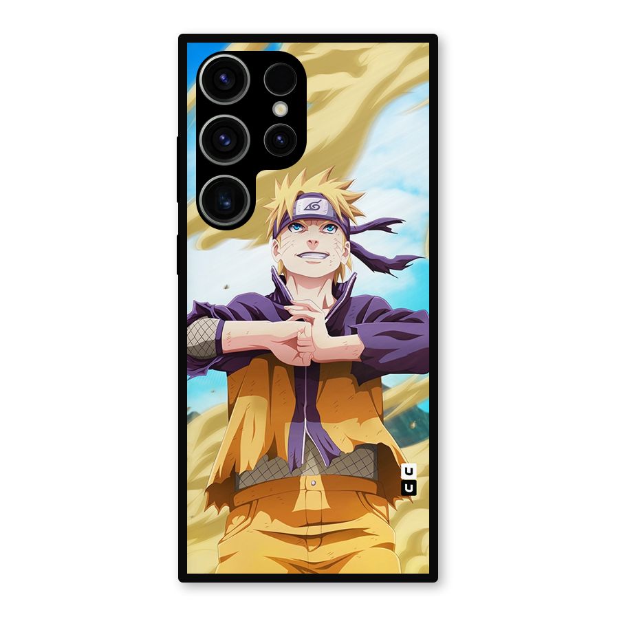 Ready Naruto Metal Back Case for Galaxy S23 Ultra
