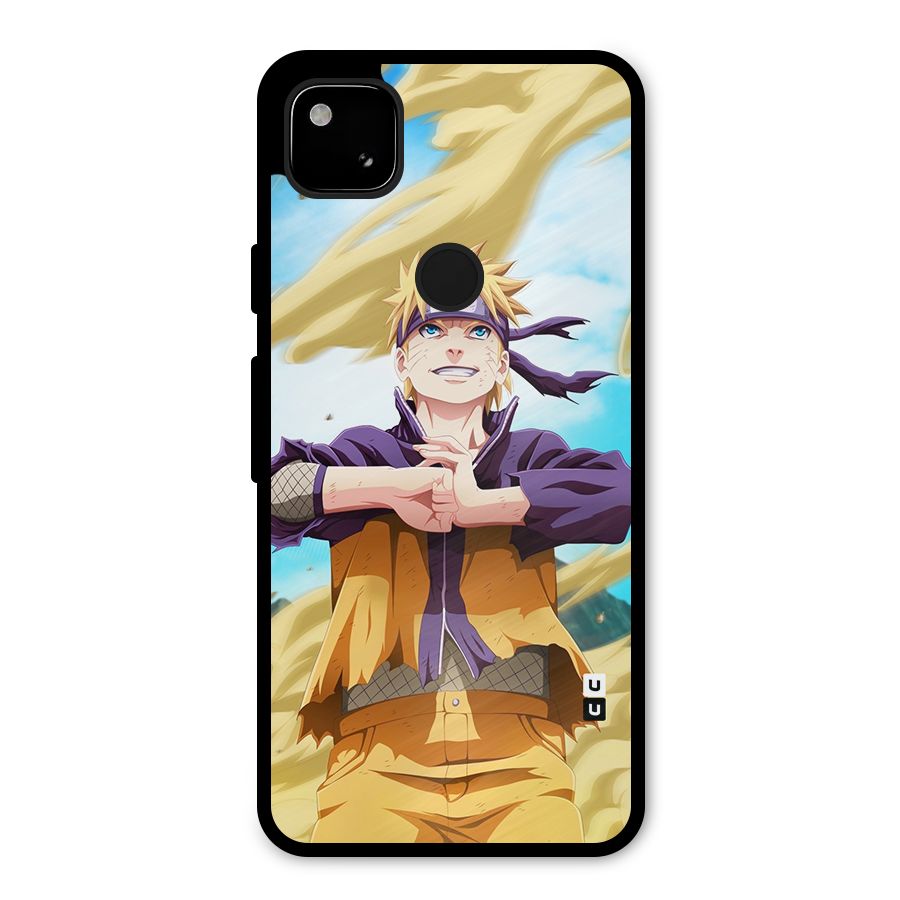 Ready Naruto Metal Back Case for Google Pixel 4a