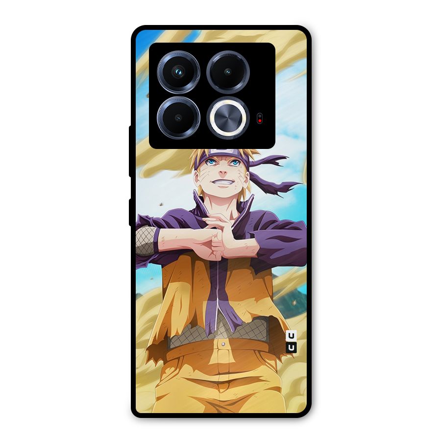 Ready Naruto Metal Back Case for Infinix Note 40 5G